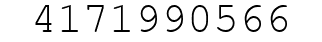 Number 4171990566.
