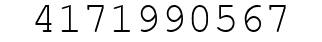 Number 4171990567.