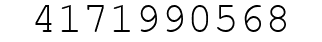 Number 4171990568.
