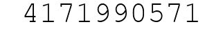 Number 4171990571.