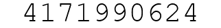 Number 4171990624.