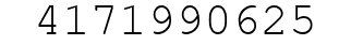 Number 4171990625.