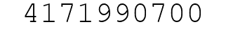 Number 4171990700.