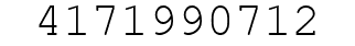 Number 4171990712.
