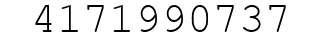 Number 4171990737.