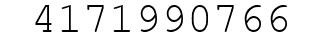 Number 4171990766.