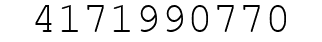 Number 4171990770.