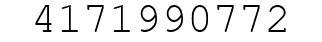 Number 4171990772.