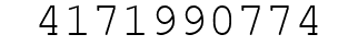 Number 4171990774.