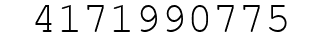 Number 4171990775.