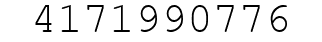 Number 4171990776.