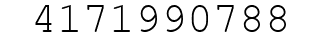 Number 4171990788.
