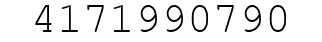 Number 4171990790.