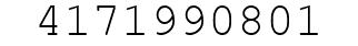 Number 4171990801.