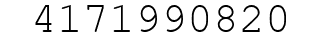 Number 4171990820.