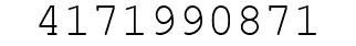 Number 4171990871.