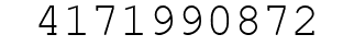 Number 4171990872.