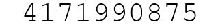Number 4171990875.