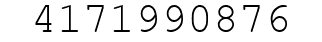 Number 4171990876.