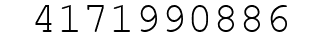 Number 4171990886.