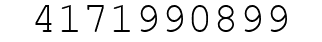 Number 4171990899.