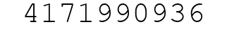 Number 4171990936.