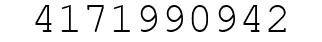 Number 4171990942.