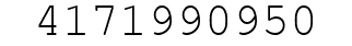 Number 4171990950.