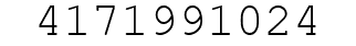 Number 4171991024.