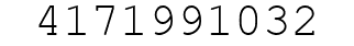 Number 4171991032.