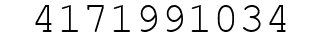 Number 4171991034.