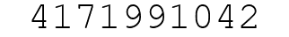 Number 4171991042.