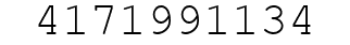 Number 4171991134.