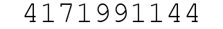 Number 4171991144.