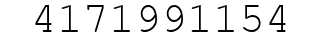 Number 4171991154.