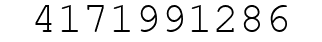 Number 4171991286.