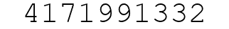Number 4171991332.