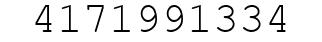 Number 4171991334.