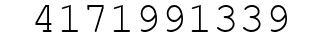 Number 4171991339.