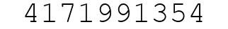 Number 4171991354.