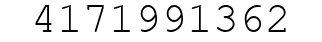 Number 4171991362.