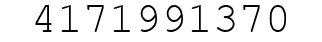 Number 4171991370.