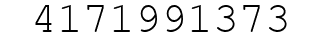 Number 4171991373.