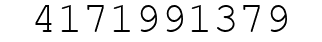Number 4171991379.
