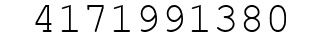 Number 4171991380.