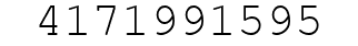 Number 4171991595.