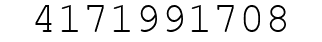 Number 4171991708.