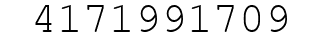 Number 4171991709.