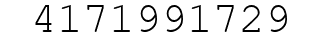 Number 4171991729.