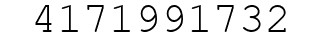Number 4171991732.